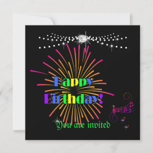 Alles Gute zum Geburtstag! Einladung