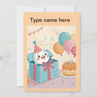 Alles Gute zum Geburtstag! Einladung