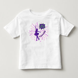 Alles Gute zum Geburtstag Eiskunstlauf Personalisi Kleinkind T-shirt