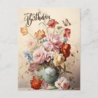 Alles Gute zum Geburtstag Elegante viktorianische
