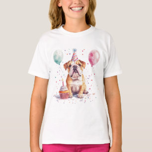 Alles Gute zum Geburtstag Englische Bulldogge T-Shirt