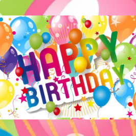 Alles Gute zum Geburtstag Faltschachtel-Grußkarte Karte