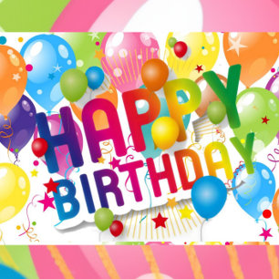 Alles Gute zum Geburtstag Faltschachtel-Grußkarte Karte