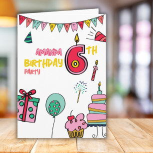 Alles Gute zum Geburtstag Farbige Gratulation zum Karte