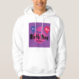 Alles Gute zum Geburtstag – Farbige Party-Feier-De Hoodie