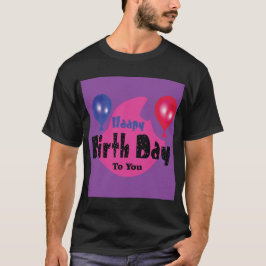Alles Gute zum Geburtstag – Farbige Party-Feier-De T-Shirt