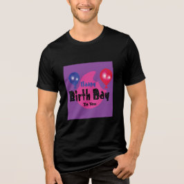 Alles Gute zum Geburtstag – Farbige Party-Feier-De Tri-Blend Shirt