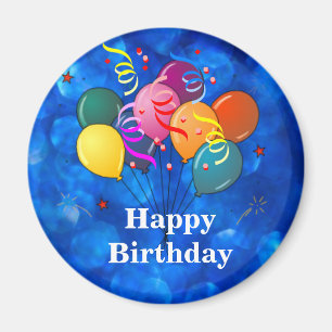 "Alles Gute zum Geburtstag," Feier, Magnet