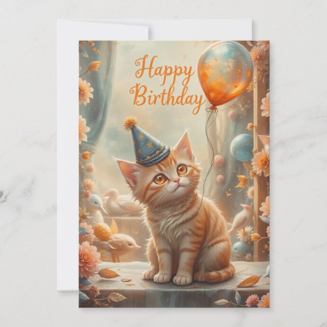 Alles Gute zum Geburtstag Feiertagskarte (Vorderseite)