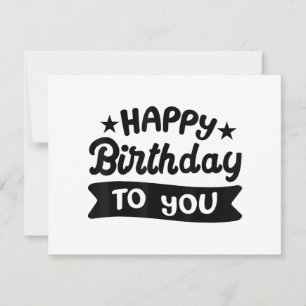 Alles Gute zum Geburtstag Feiertagskarte