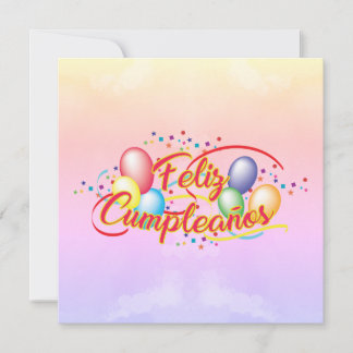 Alles Gute zum Geburtstag | Feliz Cumpleaños Karte