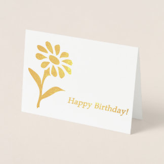 Alles Gute zum Geburtstag! Folienkarte