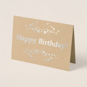 Alles Gute zum Geburtstag! Folienkarte
