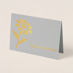 Alles Gute zum Geburtstag! Folienkarte