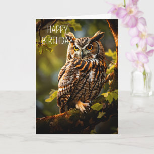 Alles Gute zum Geburtstag! Für alle, die OWLs möge Karte
