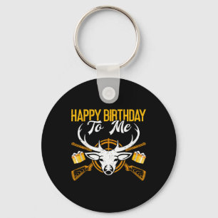 Alles Gute zum Geburtstag für mich Funny Deer Birt Schlüsselanhänger