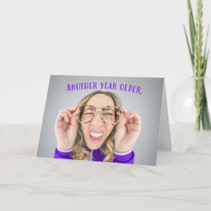 Alles Gute zum Geburtstag für sie Frau Humor Feiertagskarte
