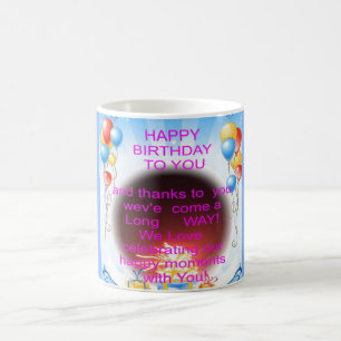Alles Gute zum Geburtstag für Sie Kunst drucken Tasse