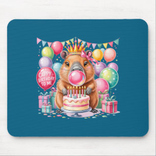 Alles Gute zum Geburtstag für süße Capybara Geburt Mousepad