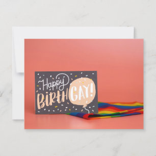 Alles Gute zum Geburtstag Gay Postkarte