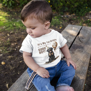 Alles Gute zum Geburtstag Geehrter Black Lab Custo Baby T-shirt