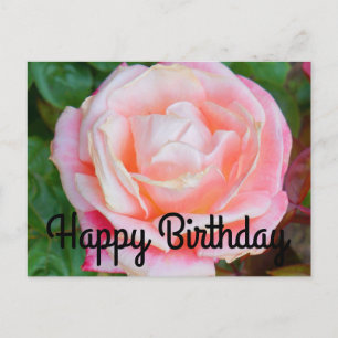 Alles Gute zum Geburtstag Gemini Rose #1 Postkarte