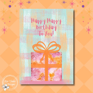 Alles Gute zum Geburtstag Geschenk Karte
