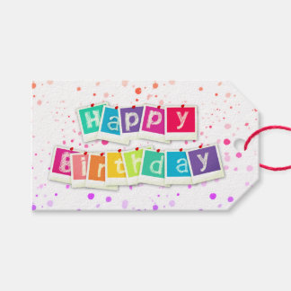 Alles Gute zum Geburtstag Geschenkanhänger