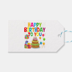 Alles Gute zum Geburtstag Geschenkanhänger