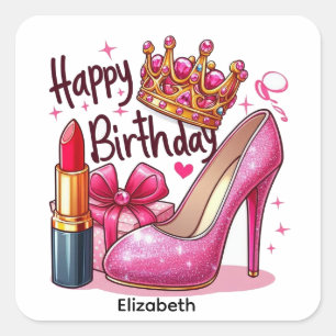 Alles Gute zum Geburtstag Geschenke Geschenke Quadratischer Aufkleber