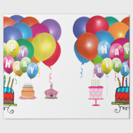 Alles Gute zum Geburtstag! Geschenkpapier