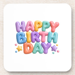 Alles Gute zum Geburtstag Getränkeuntersetzer