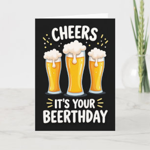 Alles Gute zum Geburtstag Glas Karte