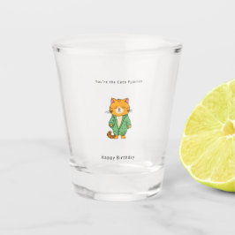 Alles Gute zum Geburtstag Glas, Katzen Geburtstags Schnapsglas