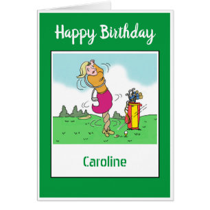Alles Gute zum Geburtstag Golferin