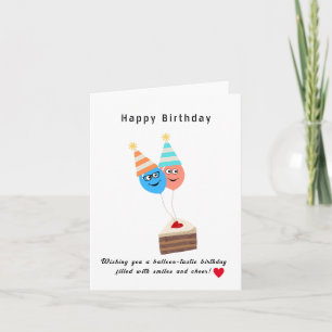 Alles Gute zum Geburtstag Gönnen Sie sich einen ba Feiertagskarte