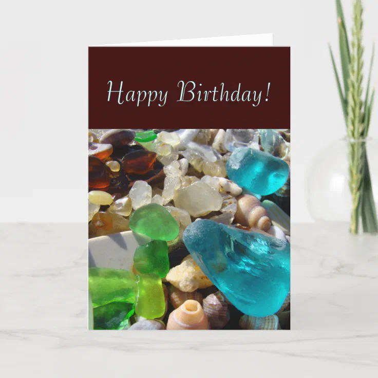 Alles Gute zum Geburtstag! Gruß Cards Beach Schätz Karte Zazzle.at