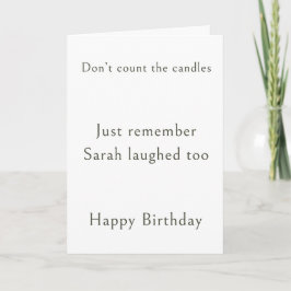 Alles Gute zum Geburtstag Grußkarte für jüdische F Karte