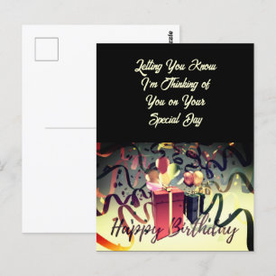 Alles Gute zum Geburtstag Grußkarte zum besonderen Postkarte