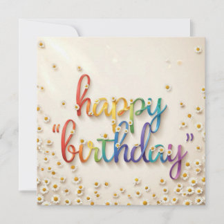 Alles Gute zum Geburtstag Grußkarten  Feiertagskarte