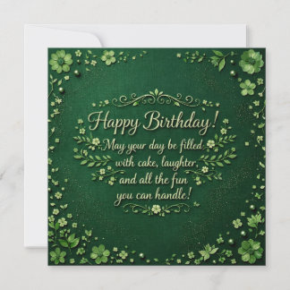 Alles Gute zum Geburtstag Grußkarten Karte