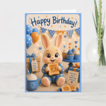 Alles Gute zum Geburtstag Häschen f/ Toast der Bab