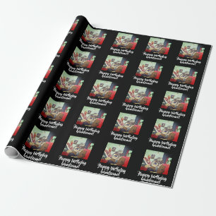 Alles Gute zum Geburtstag hübsch! Packpapier