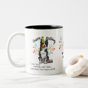 Alles Gute zum Geburtstag Ihre Zweifarbige Tasse