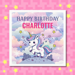 Alles Gute zum Geburtstag Individuelles Magisches Serviette