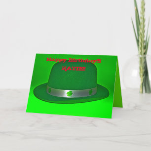 Alles Gute zum Geburtstag Irish Derby Hat!! Grußka Karte