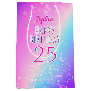 Alles Gute zum Geburtstag, jedes Alter Sterne stra Mittlere Geschenktüte