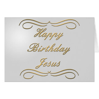 Alles Gute zum Geburtstag Jesus