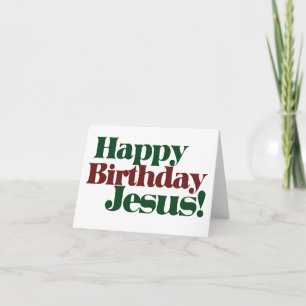 Alles Gute zum Geburtstag Jesus ist Weihnachten