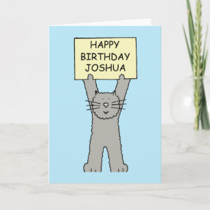Alles Gute zum Geburtstag Joshua Karte